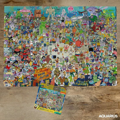 SpongeBob Jigsaw Puzzle Bikini Bottom (3000 pieces)