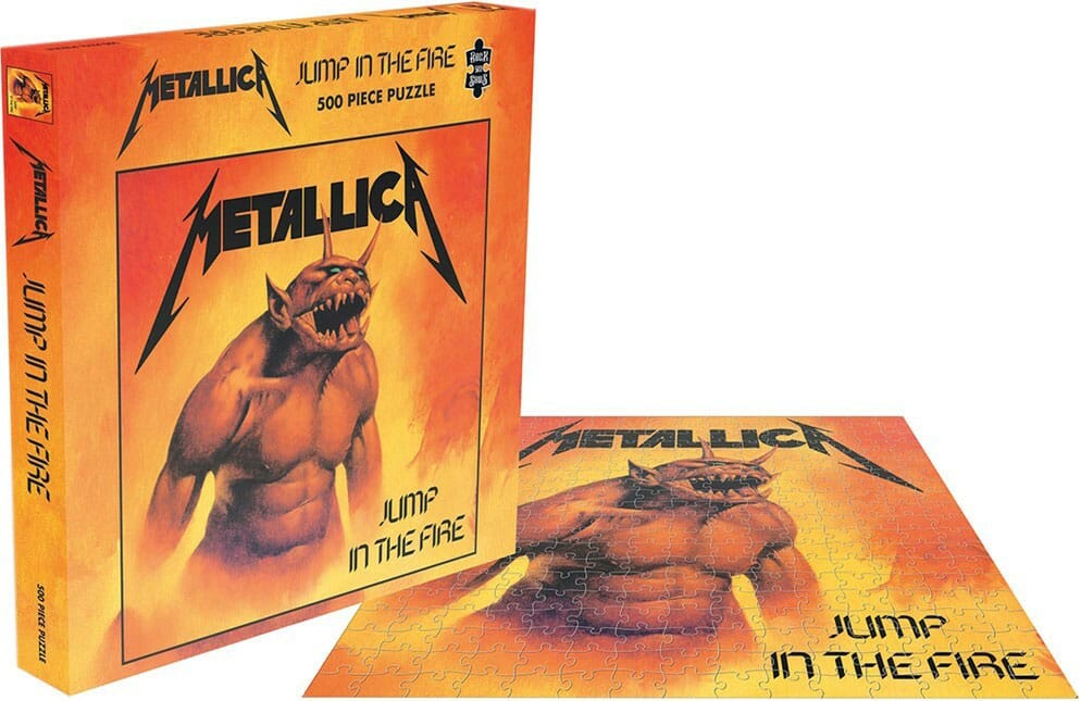 Metallica: Jump in the Fire 500 Piece Jigsaw Puzzle