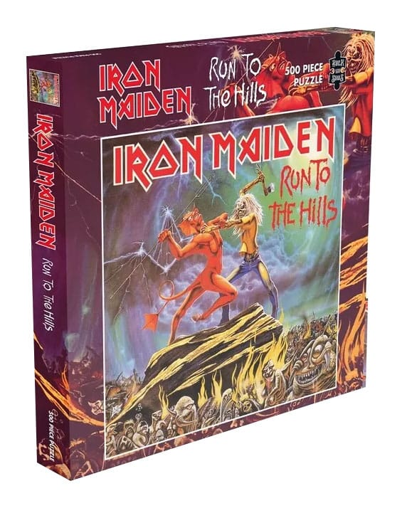 Iron Maiden: Run to the Hills 500 Piece Jigsaw Puzzle