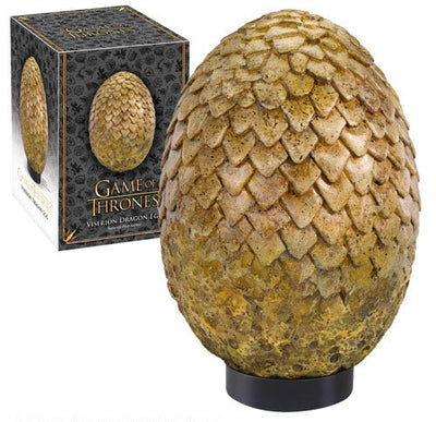 Game of Thrones Dragon Egg Prop Replica Viserion 20 cm - Damaged packaging