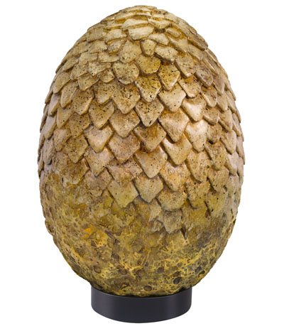 Game of Thrones Dragon Egg Prop Replica Viserion 20 cm - Damaged packaging