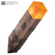 Minecraft Replica Illuminating Torch 25 cm - Damaged packaging
