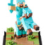 Minecraft Figure Diorama Diamond Armor Steve and Horse 18 cm