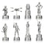 Star Wars Original Trilogy Chess Set 47 cm