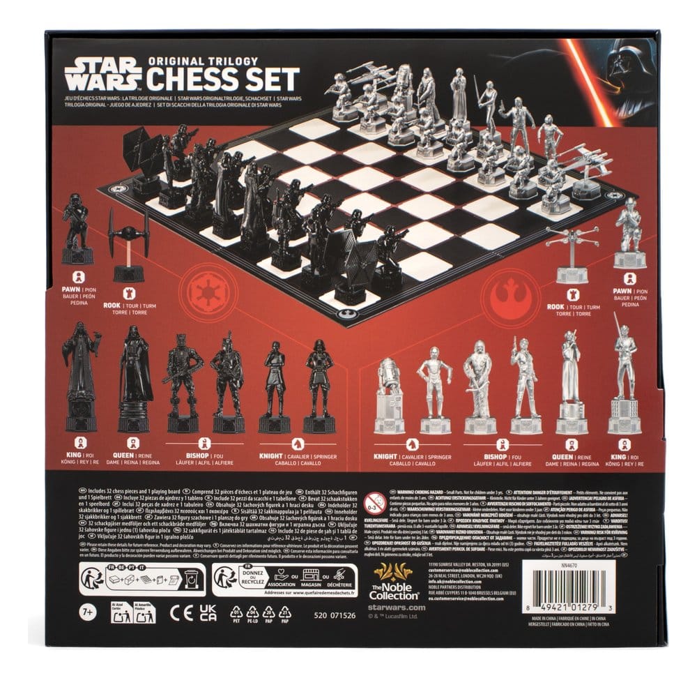 Star Wars Original Trilogy Chess Set 47 cm