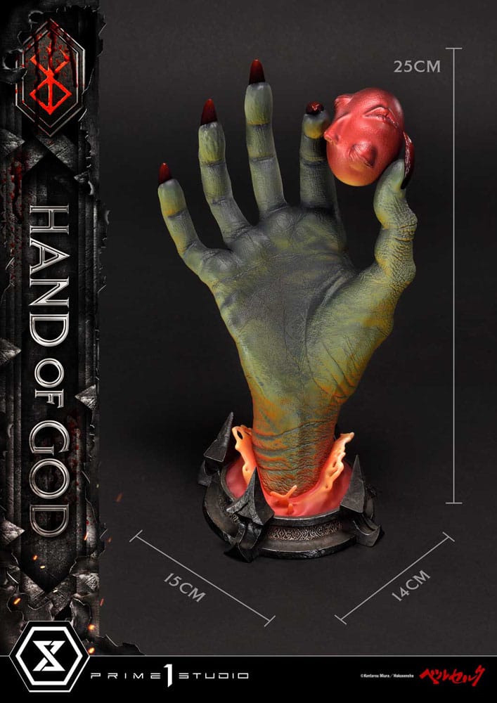 Berserk Life Scale Masterline Series Statue Hand of God 25 cm