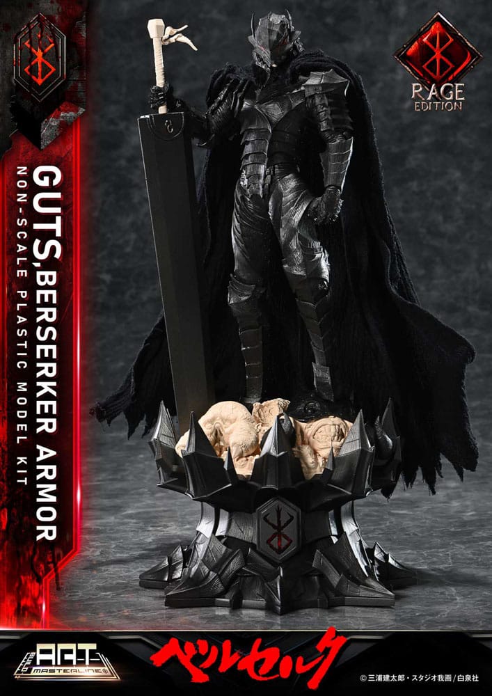 Berserk Plastic Build Art Masterline Model Kit Guts Berserker Armor Rage 30 cm