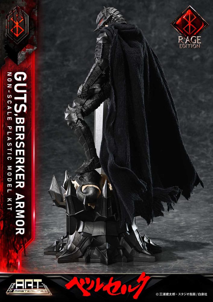 Berserk Plastic Build Art Masterline Model Kit Guts Berserker Armor Rage 30 cm