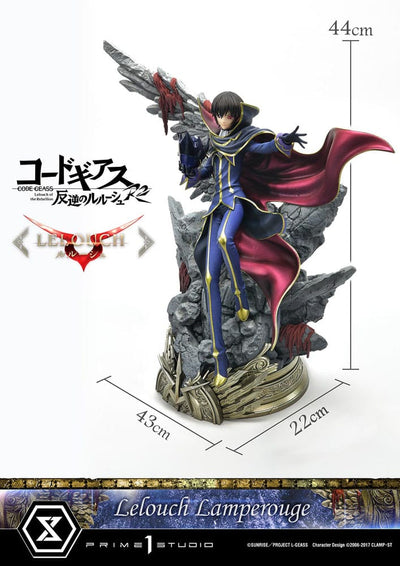 Code Geass: Lelouch of the Rebellion Concept Masterline Series Statue 1/6 Lelouch Lamperouge 44 cm