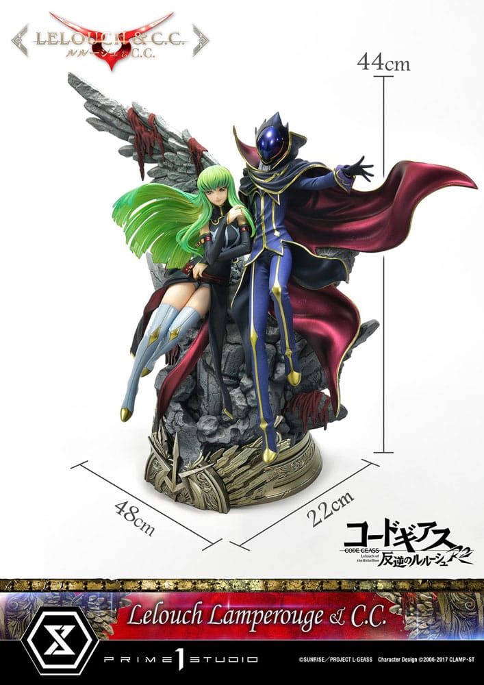 Code Geass: Lelouch of the Rebellion Concept Masterline Series Statue 1/6 Lelouch Lamperouge 44 cm