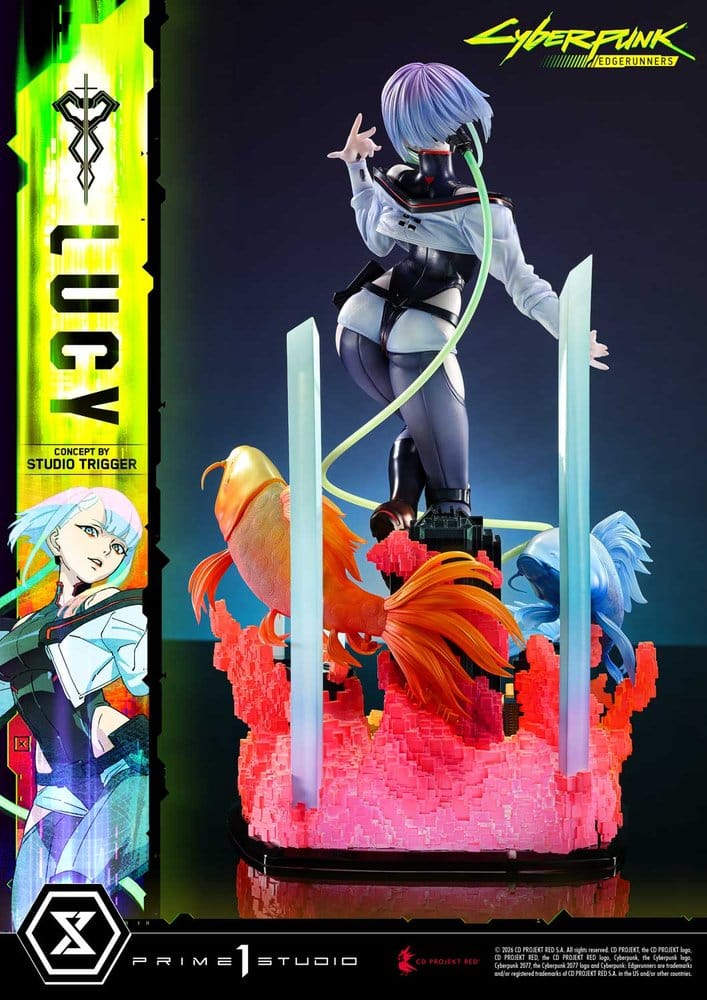 Cyberpunk: Edgerunners Concept Masterline Series Statue 1/5 Lucy (Concept By Studio TRIGGER) 39 cm