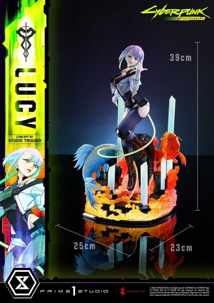 Cyberpunk: Edgerunners Concept Masterline Series Statue 1/5 Lucy (Concept By Studio TRIGGER) Bonus Version 39 cm