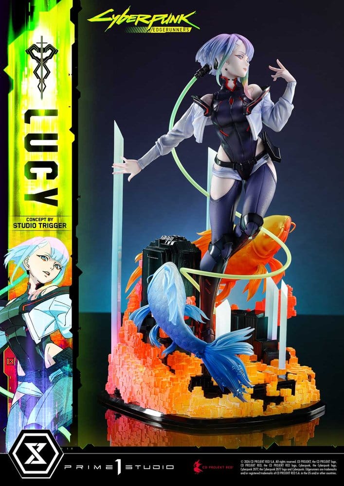 Cyberpunk: Edgerunners Concept Masterline Series Statue 1/5 Lucy (Concept By Studio TRIGGER) Bonus Version 39 cm