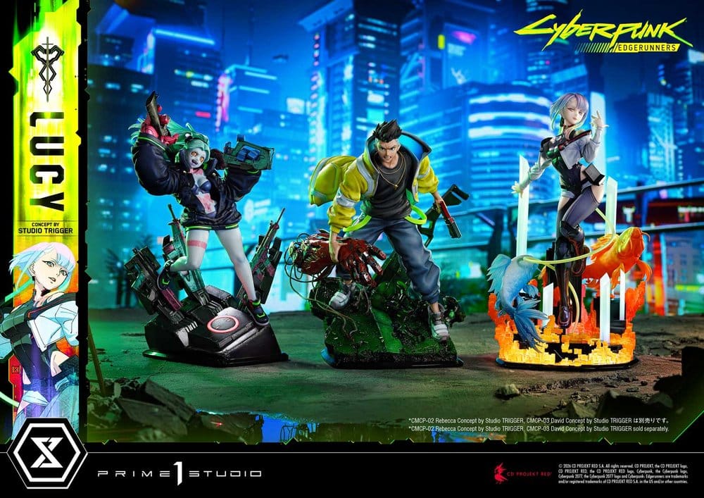 Cyberpunk: Edgerunners Concept Masterline Series Statue 1/5 Lucy (Concept By Studio TRIGGER) Bonus Version 39 cm