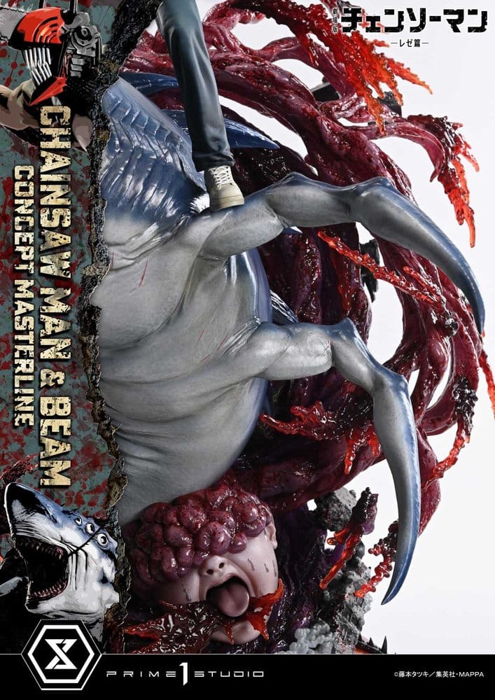 Chainsaw Man Concept Masterline Series Statue 1/6 Chainsaw Man & Beam 73 cm