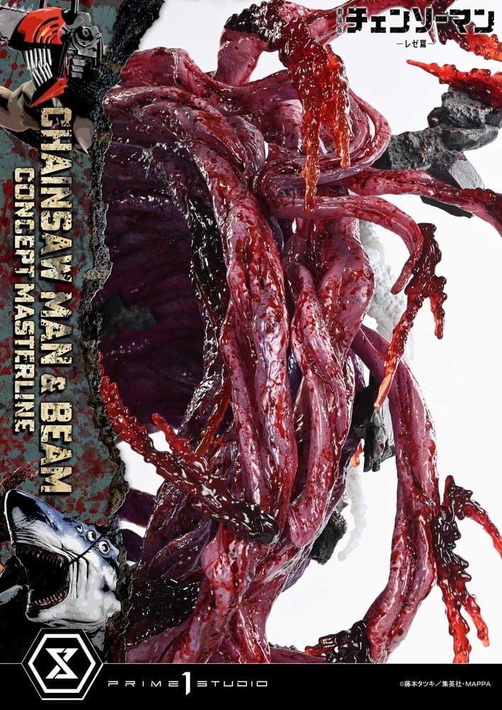Chainsaw Man Concept Masterline Series Statue 1/6 Chainsaw Man & Beam 73 cm