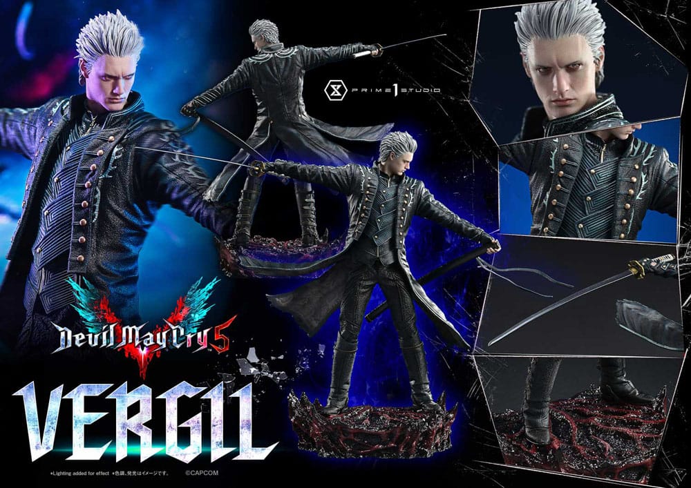 Devil May Cry V Concept Masterline Series Statue 1/6 Vergil Bonus Ver. 39 cm