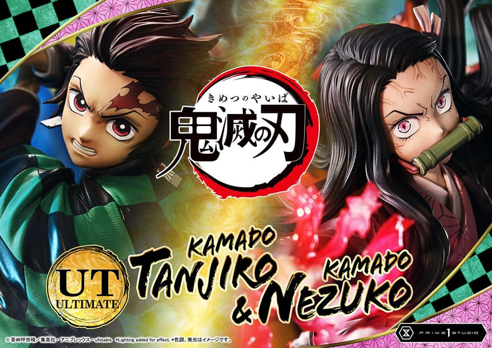 Demon Slayer: Kimetsu no Yaiba Concept Masterline Series Statue 1/6 Nezuko &amp; Tanjiro Ultimate Ver. 56 cm