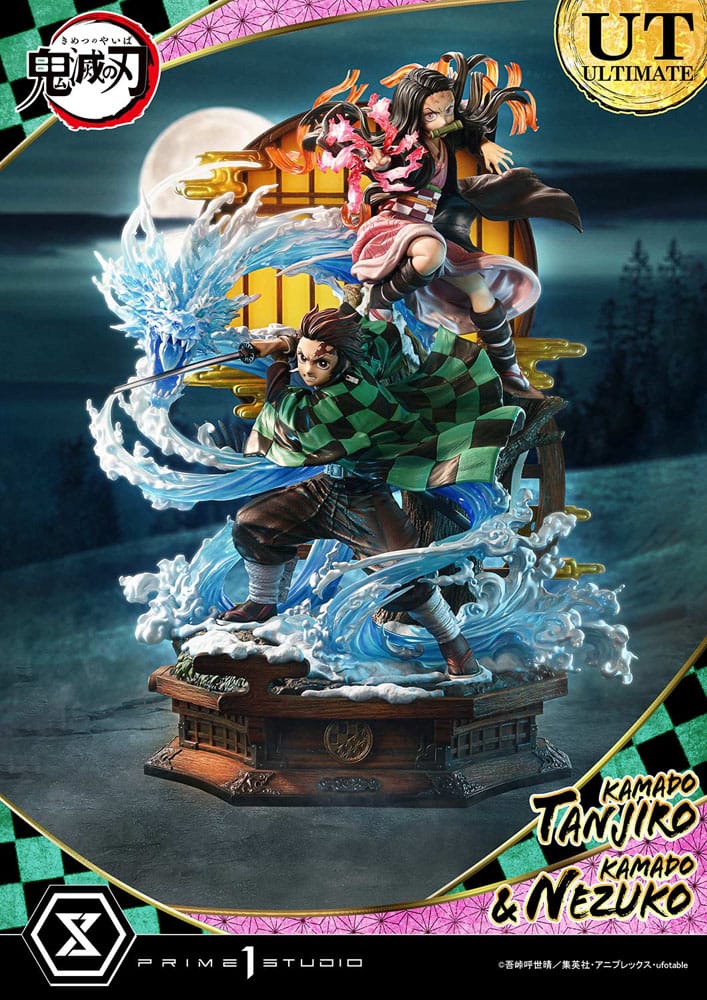Demon Slayer: Kimetsu no Yaiba Concept Masterline Series Statue 1/6 Nezuko &amp; Tanjiro Ultimate Ver. 56 cm