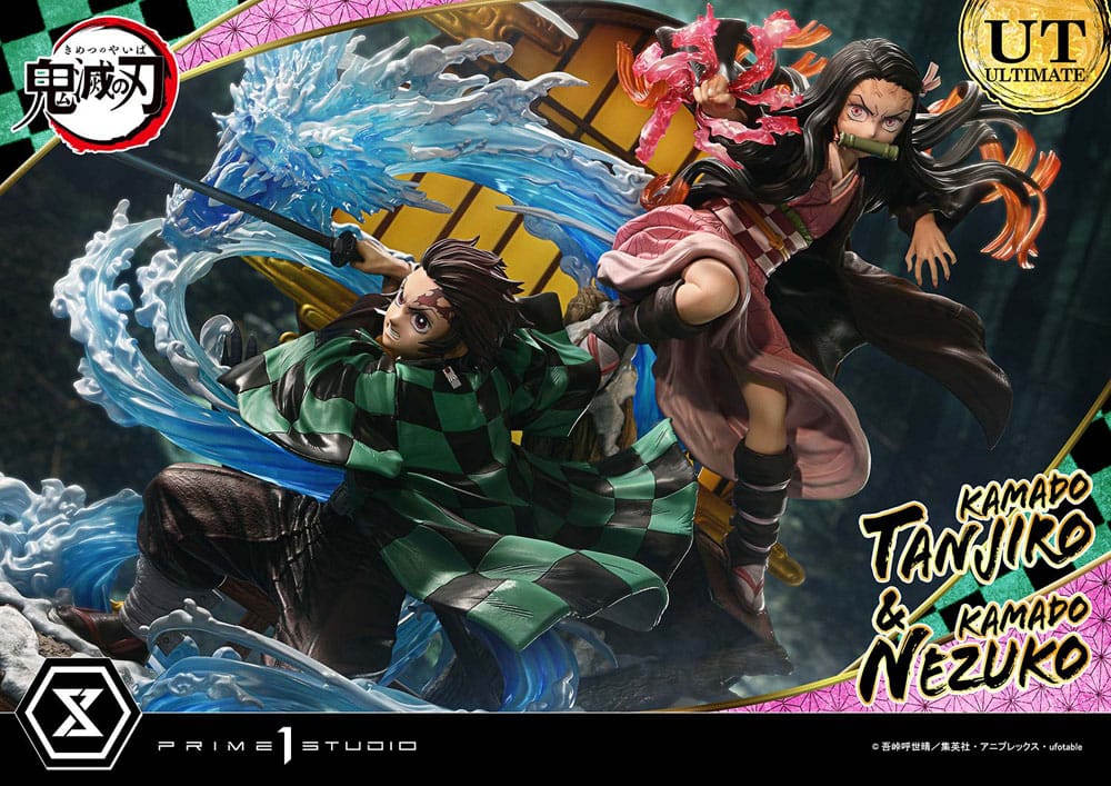 Demon Slayer: Kimetsu no Yaiba Concept Masterline Series Statue 1/6 Nezuko &amp; Tanjiro Ultimate Ver. 56 cm