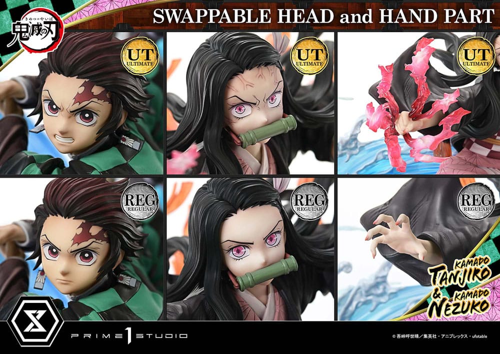 Demon Slayer: Kimetsu no Yaiba Concept Masterline Series Statue 1/6 Nezuko &amp; Tanjiro Ultimate Ver. 56 cm