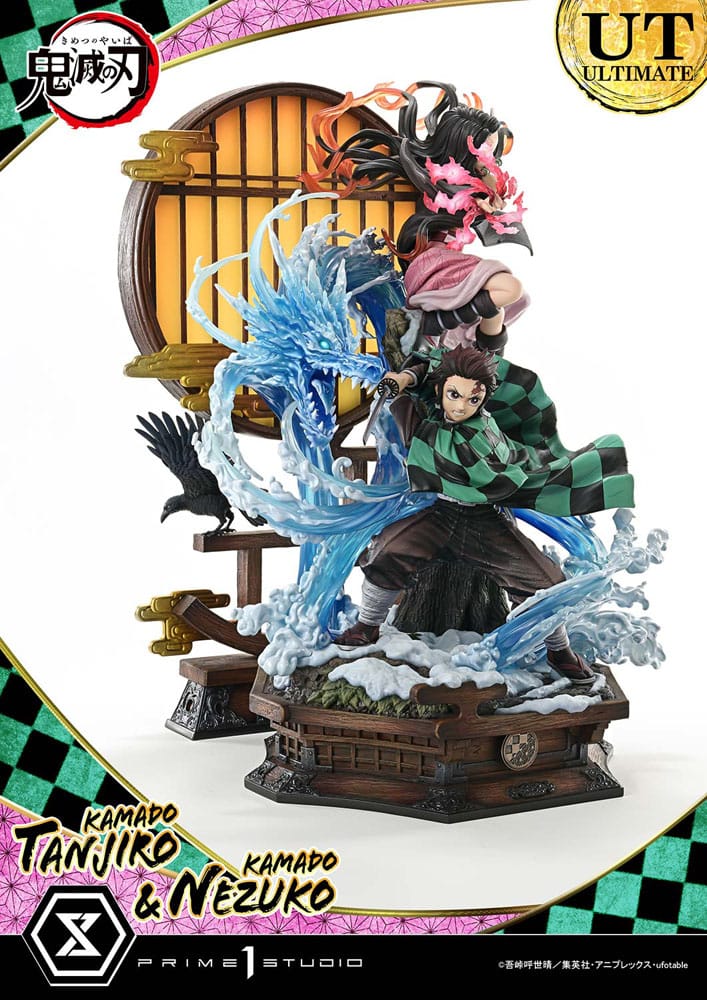 Demon Slayer: Kimetsu no Yaiba Concept Masterline Series Statue 1/6 Nezuko &amp; Tanjiro Ultimate Ver. 56 cm