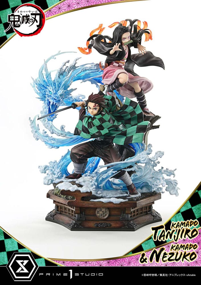 Demon Slayer: Kimetsu no Yaiba Concept Masterline Series Statue 1/6 Nezuko &amp; Tanjiro Ultimate Ver. 56 cm