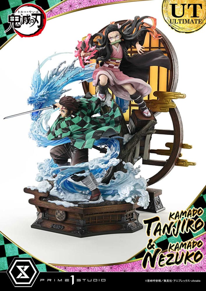 Demon Slayer: Kimetsu no Yaiba Concept Masterline Series Statue 1/6 Nezuko &amp; Tanjiro Ultimate Ver. 56 cm