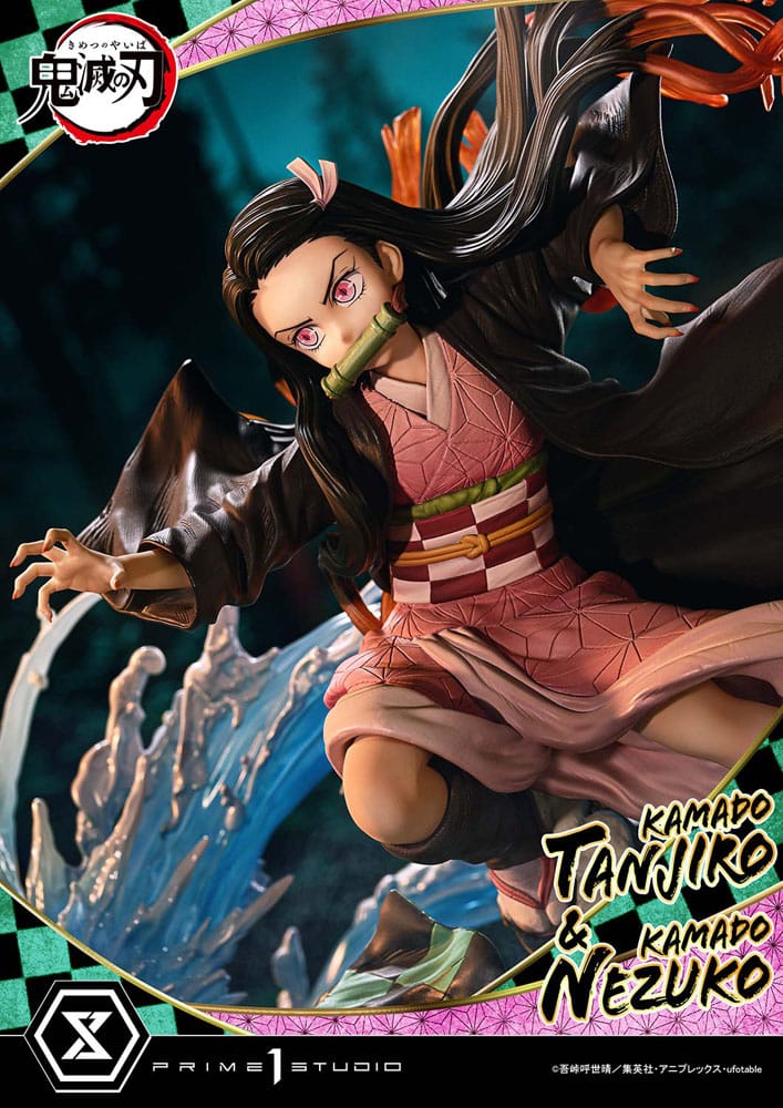 Demon Slayer: Kimetsu no Yaiba Concept Masterline Series Statue 1/6 Nezuko &amp; Tanjiro Ultimate Ver. 56 cm