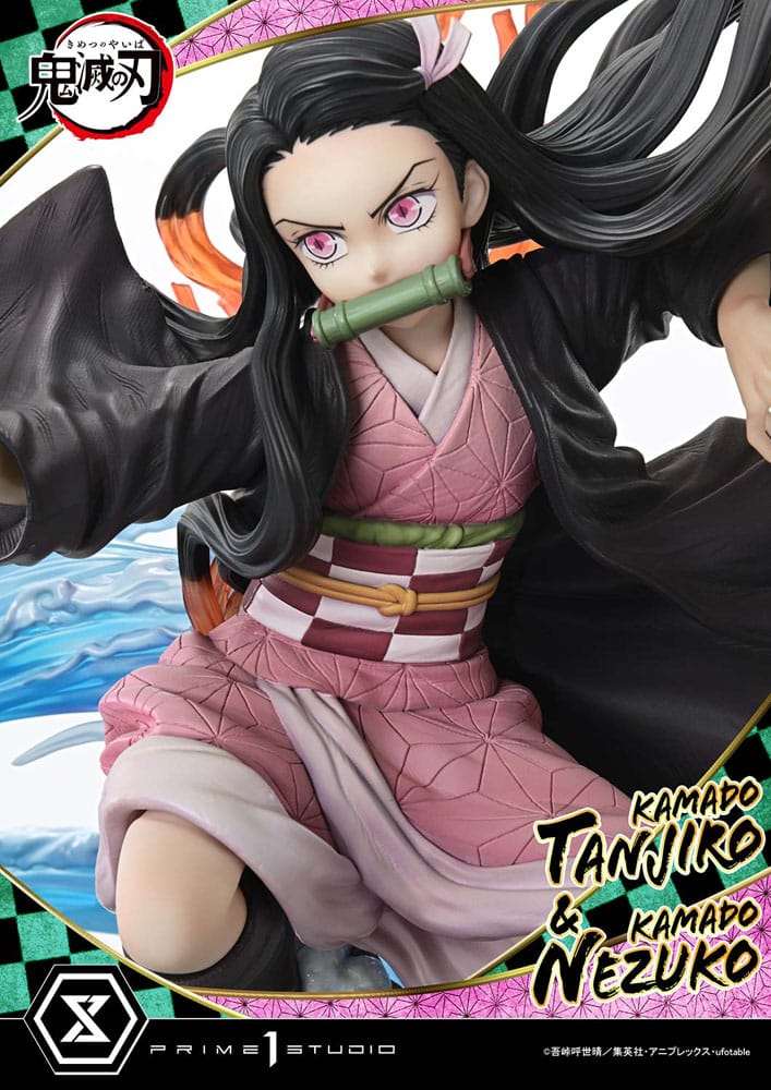 Demon Slayer: Kimetsu no Yaiba Concept Masterline Series Statue 1/6 Nezuko &amp; Tanjiro Ultimate Ver. 56 cm