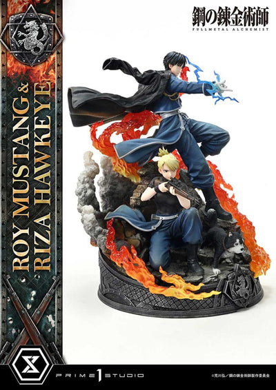 Fullmetal Alchemist Concept Masterline Statue 1/6 Roy Mustang &amp; Riza Hawkeye Regular Version 50 cm