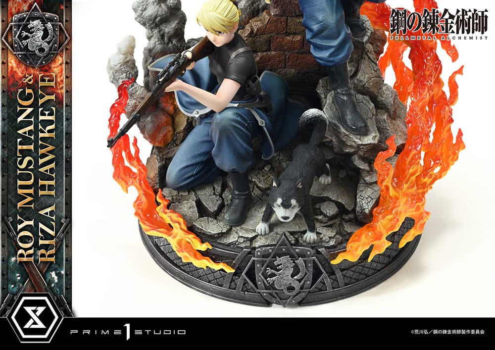 Fullmetal Alchemist Concept Masterline Statue 1/6 Roy Mustang &amp; Riza Hawkeye Regular Version 50 cm