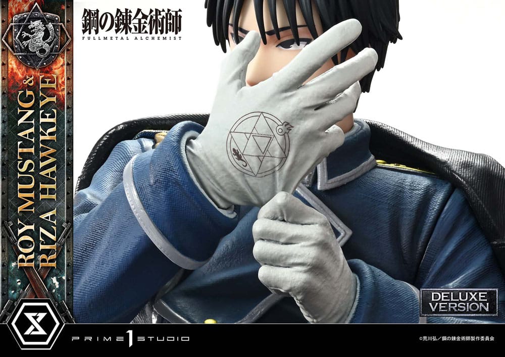 Fullmetal Alchemist Concept Masterline Statue 1/6 Roy Mustang &amp; Riza Hawkeye Deluxe Version 50 cm