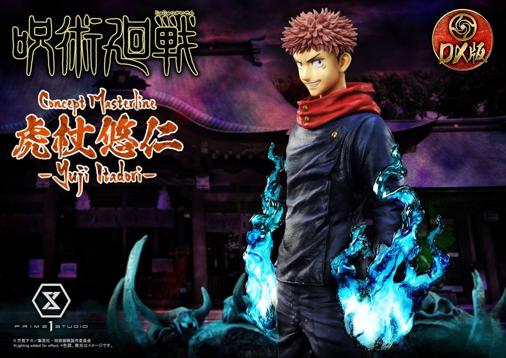 Jujutsu Kaisen Premium Masterline Series Statue Yuji Itadori Deluxe Version 38 cm