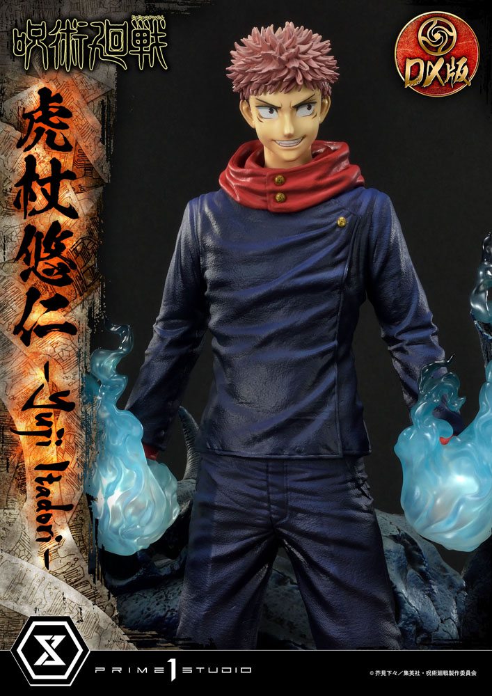 Jujutsu Kaisen Premium Masterline Series Statue Yuji Itadori Deluxe Version 38 cm