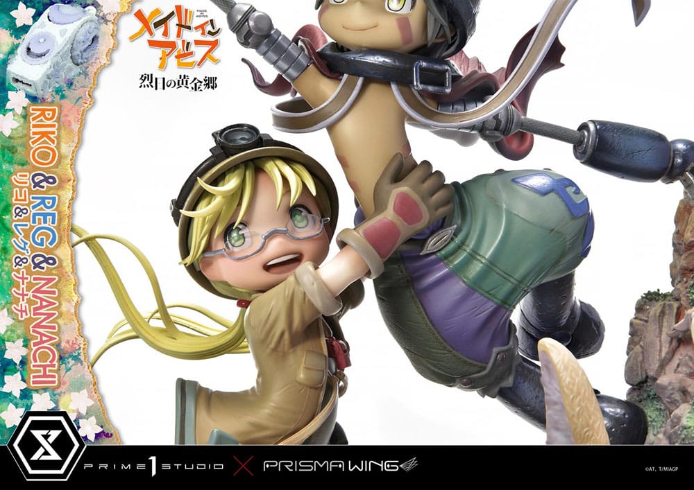 Made in Abyss Statue Riko, Reg & Manachi 27 cm