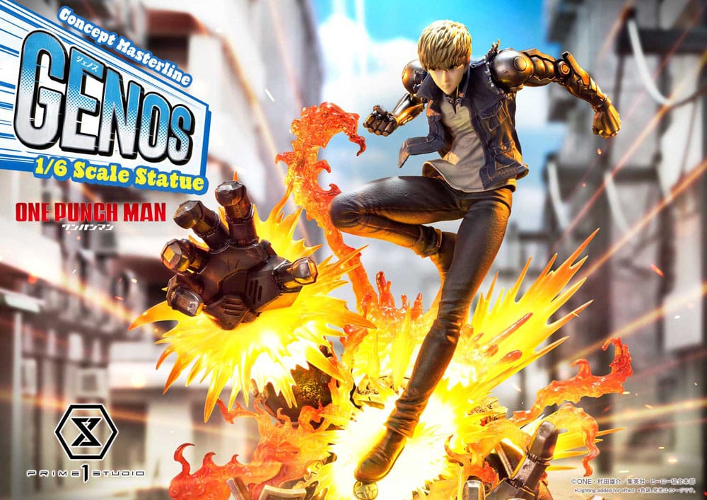 One Punch Man Concept Masterline Series Statue 1/6 Genos Bonus Ver. 33 cm
