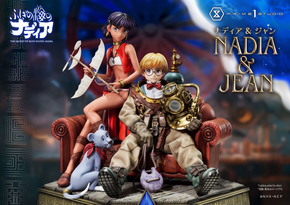 Nadia: The Secret of Blue Water Concept Masterline Series Statue 1/6 Nadia &amp; Jean 35 cm