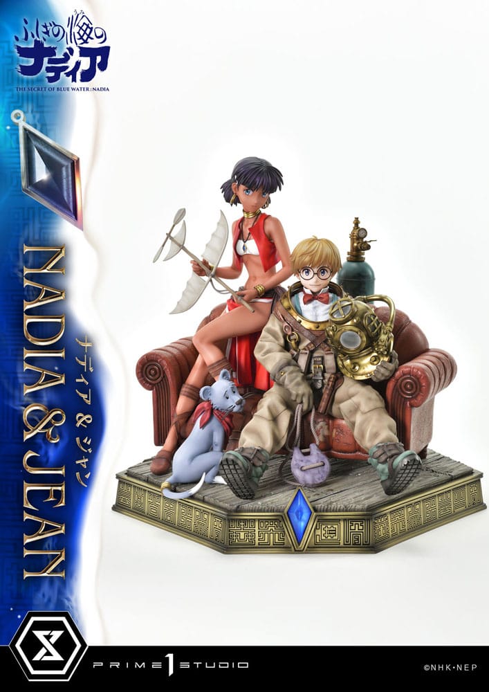 Nadia: The Secret of Blue Water Concept Masterline Series Statue 1/6 Nadia &amp; Jean 35 cm