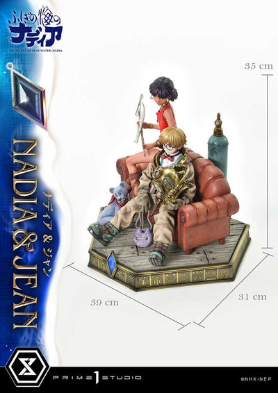 Nadia: The Secret of Blue Water Concept Masterline Series Statue 1/6 Nadia &amp; Jean 35 cm