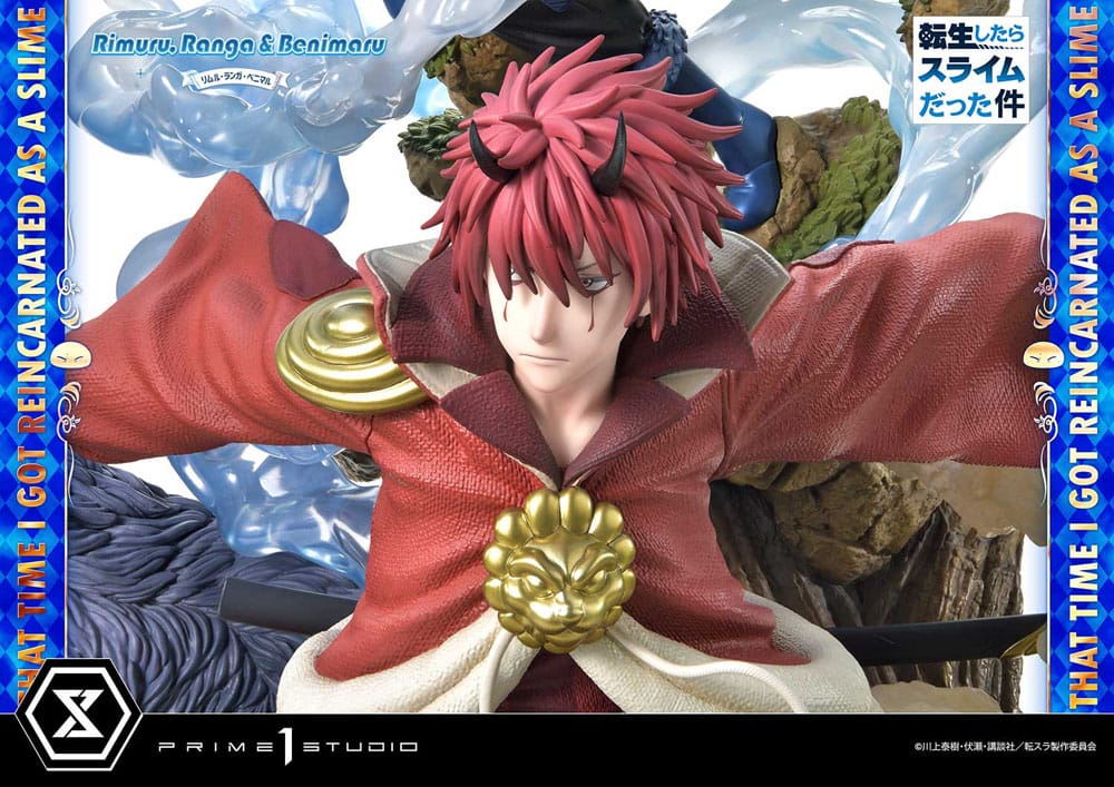 That Time I Got Reincarnated as a Slime Concept Masterline Series Statue 1/6 Rimuru, Ranga and Benimaru Deluxe Version 59 cm