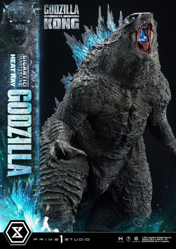 Godzilla vs. Kong Giant Masterline Statue Heat Ray Godzilla 87 cm