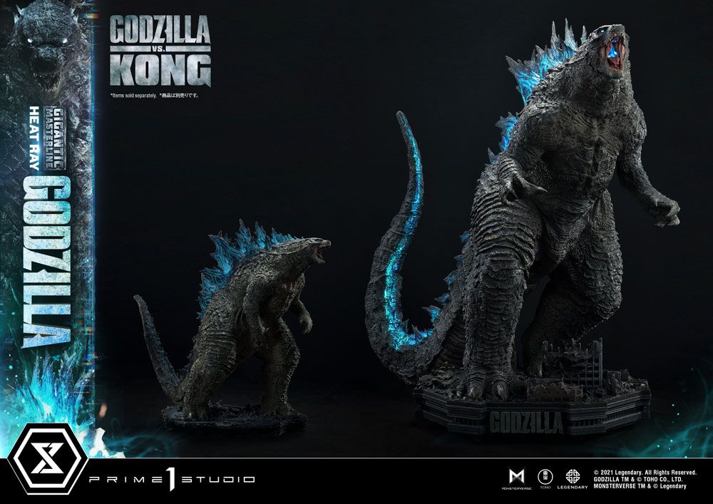 Godzilla vs. Kong Giant Masterline Statue Heat Ray Godzilla 87 cm