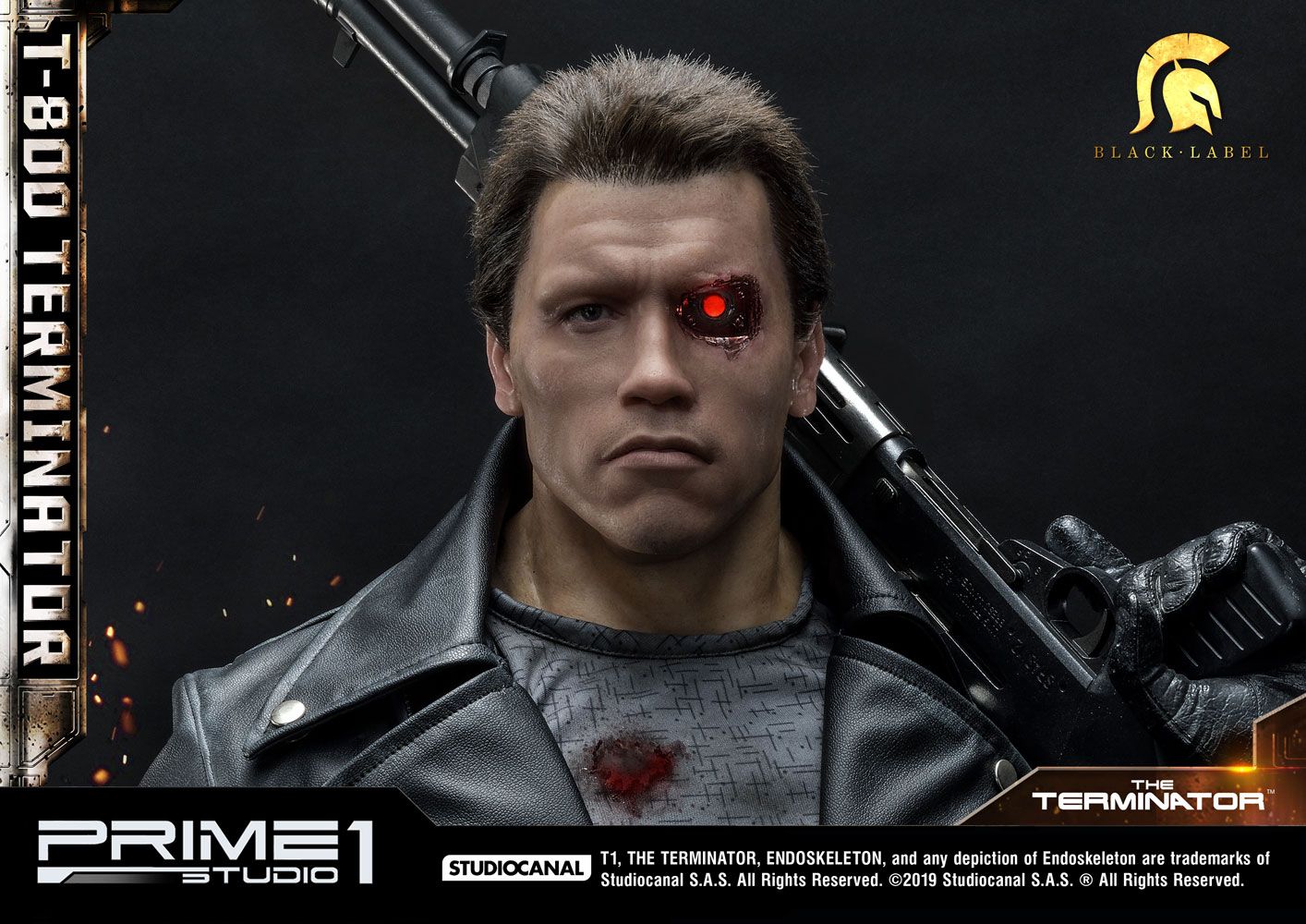 Terminator Statue 1/2 T-800 117 cm