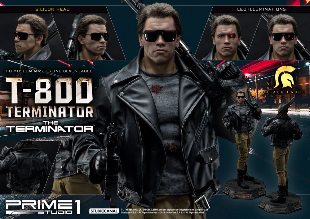 Terminator Statue 1/2 T-800 117 cm