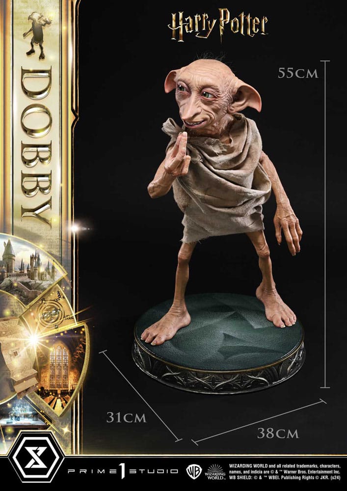 Harry Potter Museum Masterline Series Statue Dobby Bonus Version 55 cm