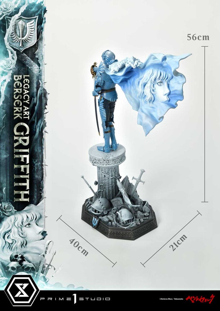 Berserk Legacy Art Kentaro Miura Statue Statue 1/6 Griffith 56 cm