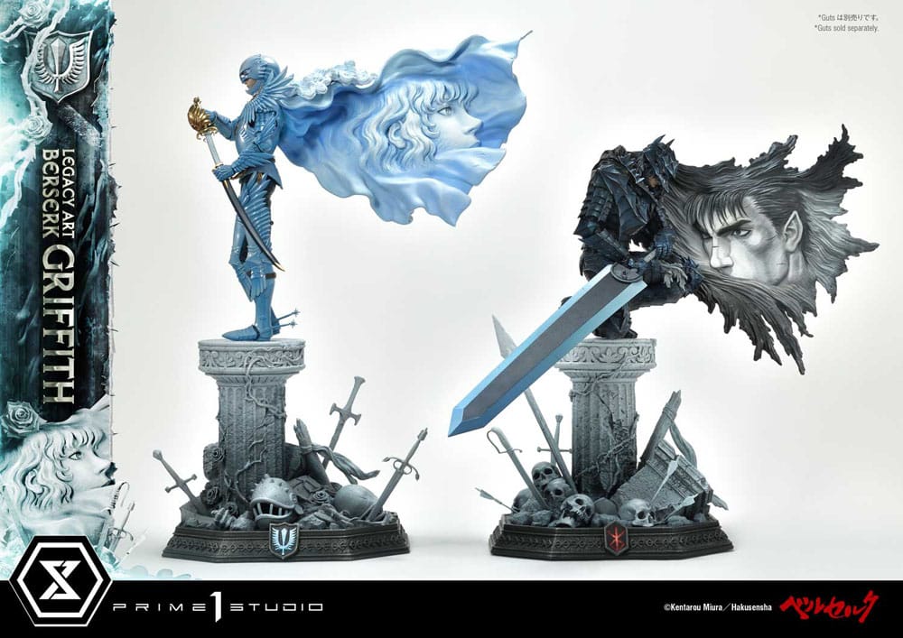 Berserk Legacy Art Kentaro Miura Statue Statue 1/6 Griffith Bonus Version 56 cm