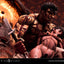 Berserk Ultimate Legacy Art Kentaro Miura Statue 1/4 Guts & Casca 72 cm