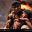 Berserk Ultimate Legacy Art Kentaro Miura Statue 1/4 Guts & Casca 72 cm